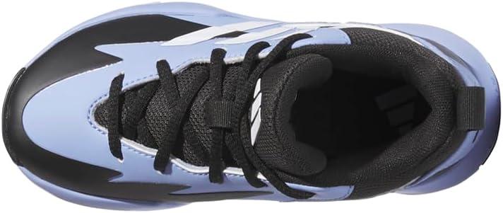 imageadidas UnisexChild Cross Em Up Select BasketballBlue SparkBlackWhite