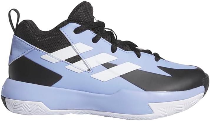 imageadidas UnisexChild Cross Em Up Select BasketballBlue SparkBlackWhite