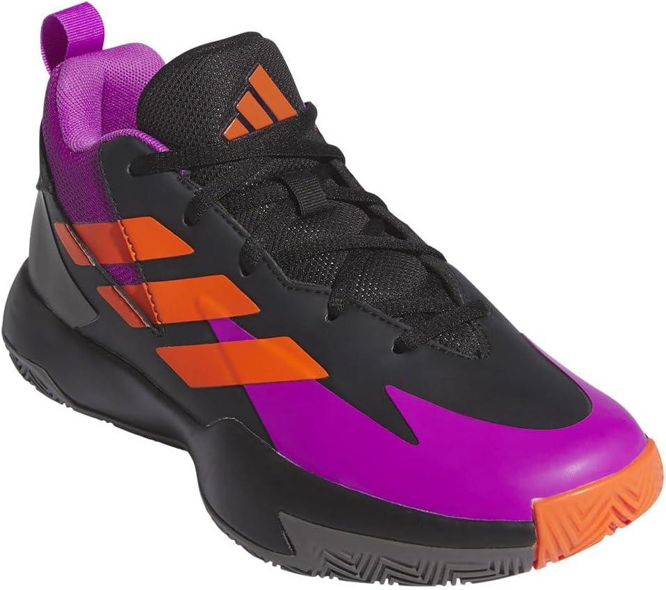imageadidas UnisexChild Cross Em Up Select BasketballCore BlackPurple BurstImpact Orange Ig6639