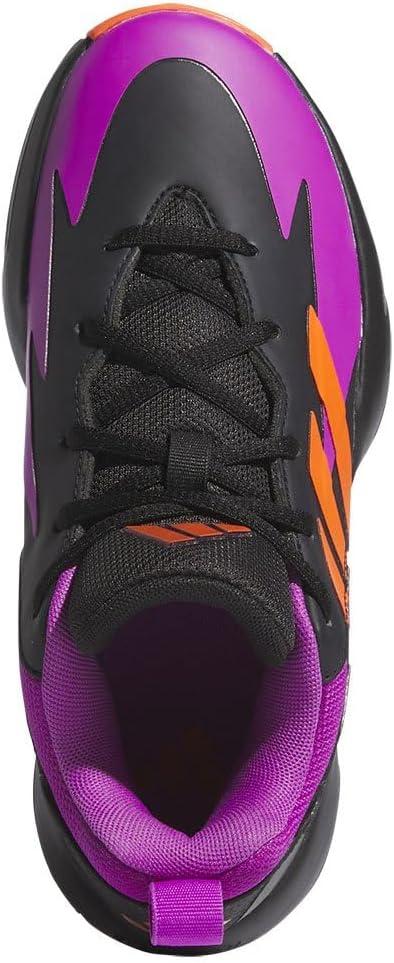 imageadidas UnisexChild Cross Em Up Select BasketballCore BlackPurple BurstImpact Orange Ig6639