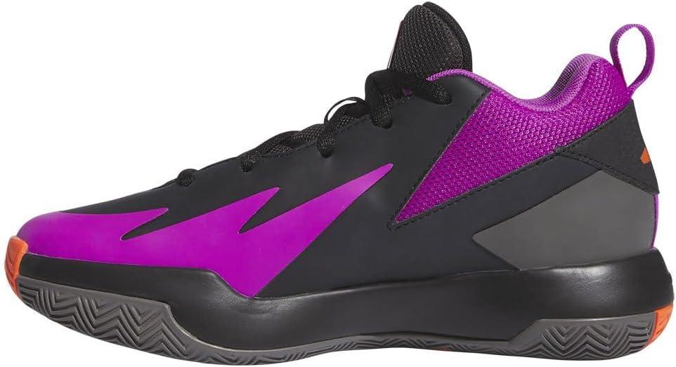 imageadidas UnisexChild Cross Em Up Select BasketballCore BlackPurple BurstImpact Orange Ig6639