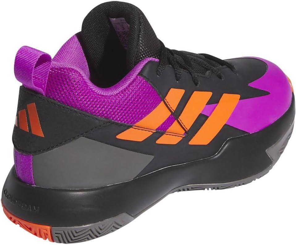imageadidas UnisexChild Cross Em Up Select BasketballCore BlackPurple BurstImpact Orange Ig6639