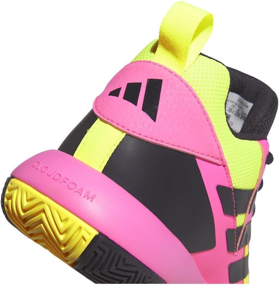 imageadidas UnisexChild Cross Em Up Select BasketballLucid PinkAurora BlackLucid Lemon Ig6638