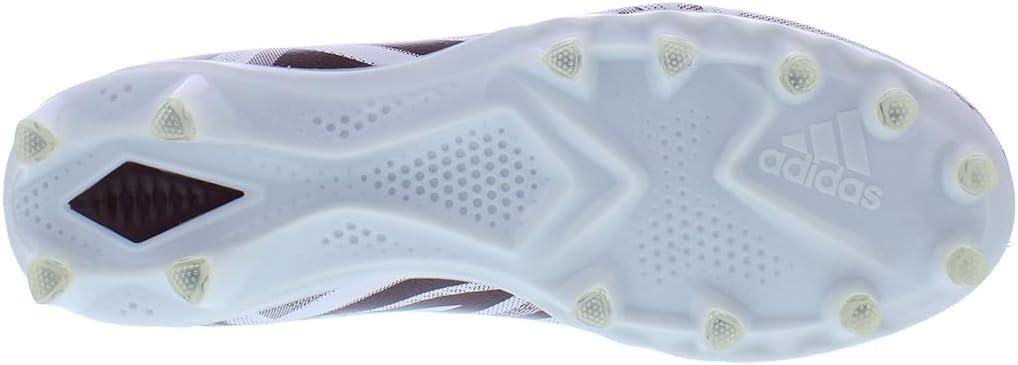 imageadidas UnisexChild Freak Spark Md 23 Inline Football Cleats ShoeMaroon RedPure WhiteWhite