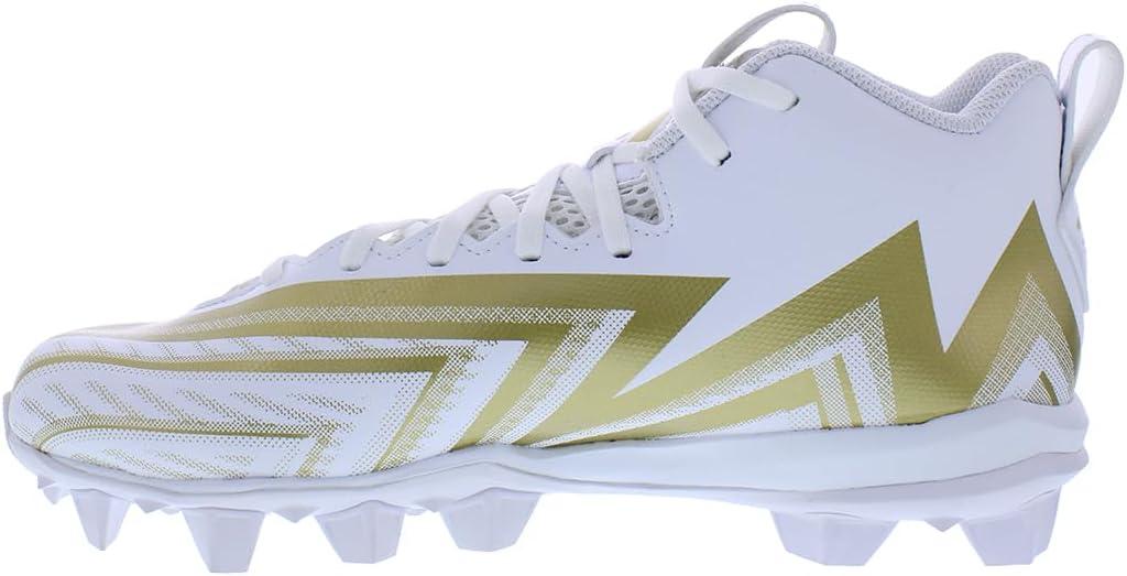 imageadidas UnisexChild Freak Spark Md 23 Inline Football Cleats ShoePure WhiteGold MetallicWhite