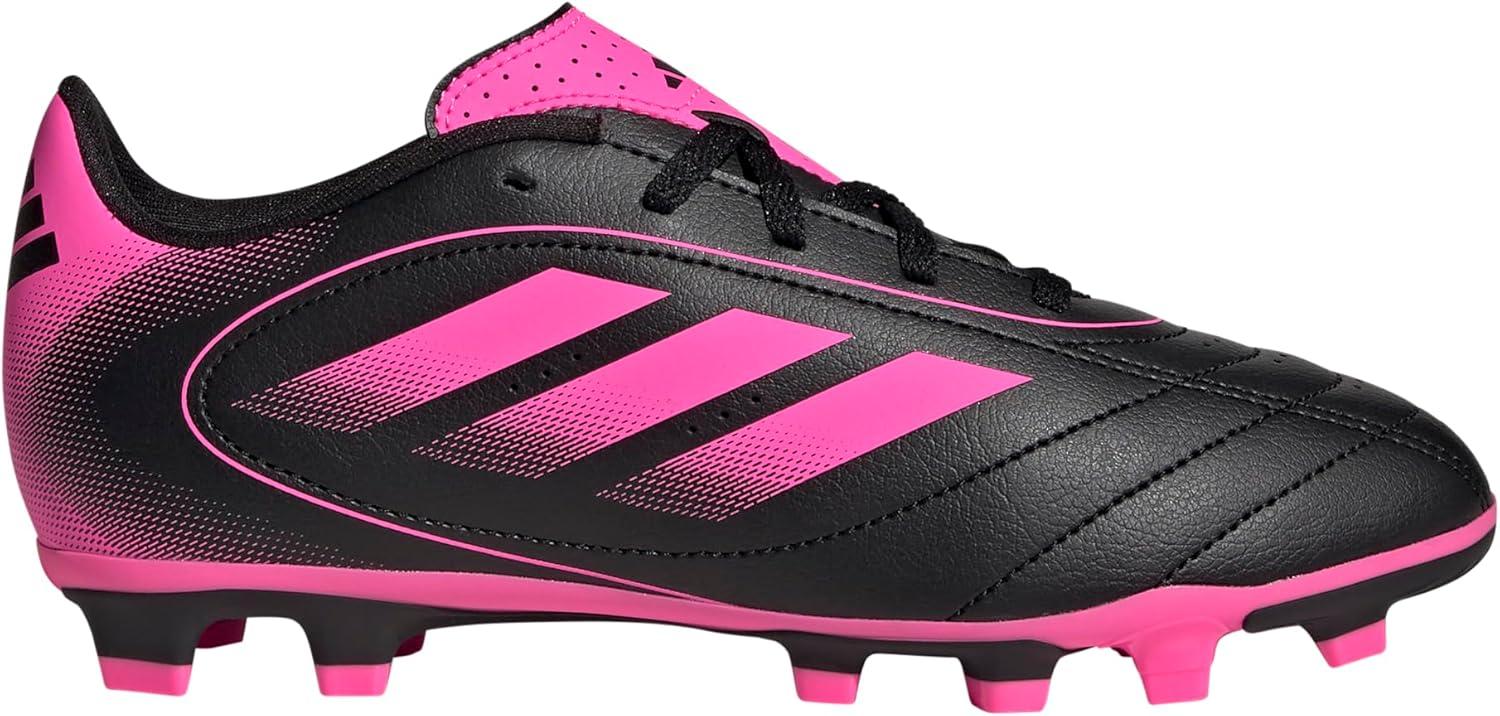 imageadidas UnisexChild Goletto Ix Firm Multi Ground SneakerBlackLucid PinkBlack