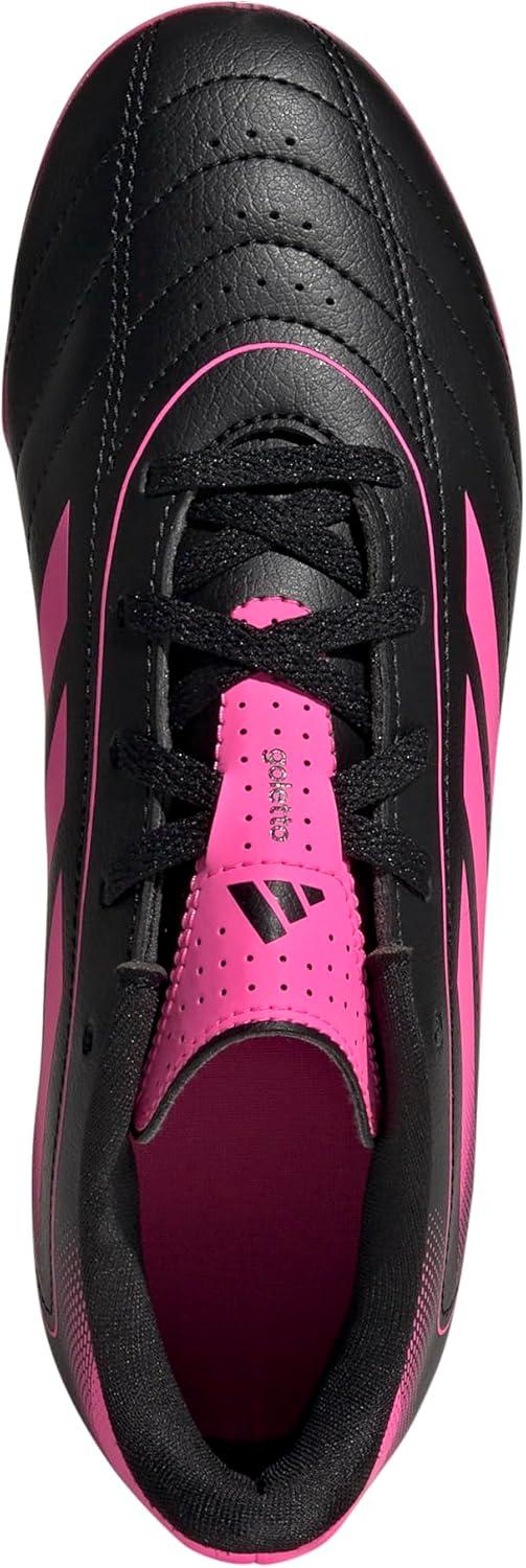 imageadidas UnisexChild Goletto Ix Firm Multi Ground SneakerBlackLucid PinkBlack