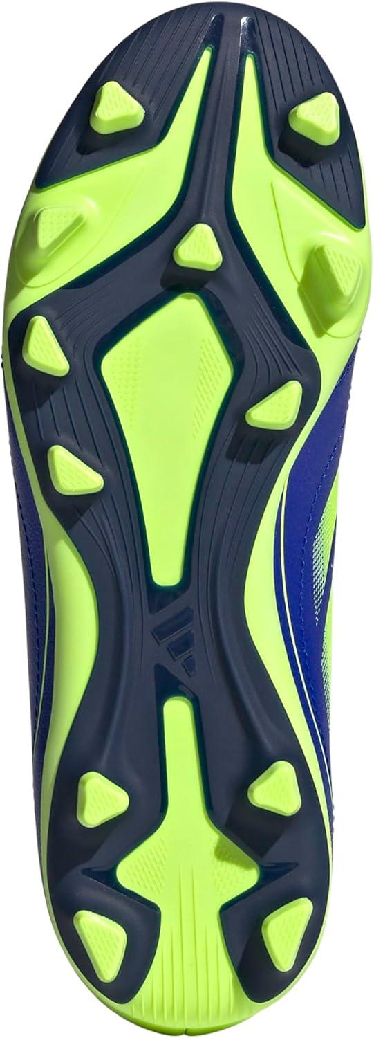 imageadidas UnisexChild Goletto Ix Firm Multi Ground SneakerLucid BlueLucid LemonDark Blue