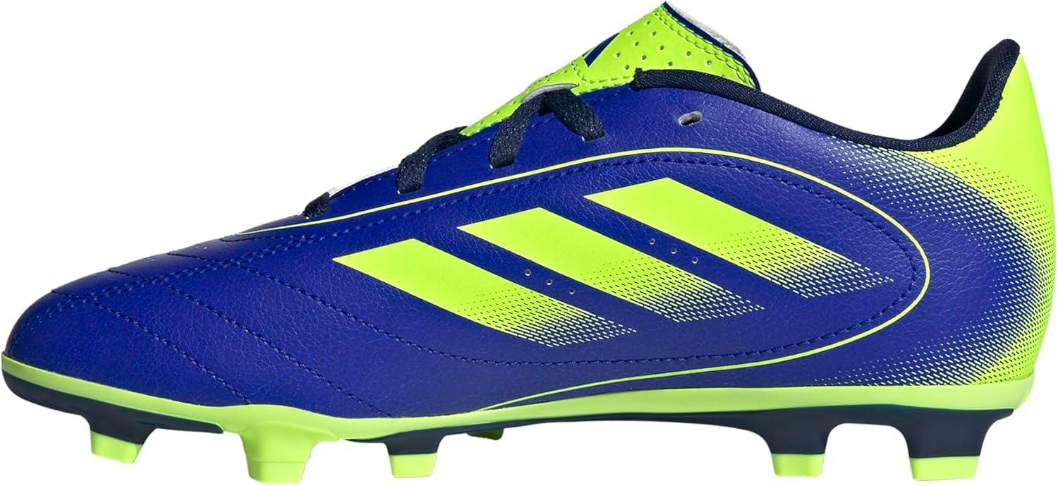 imageadidas UnisexChild Goletto Ix Firm Multi Ground SneakerLucid BlueLucid LemonDark Blue