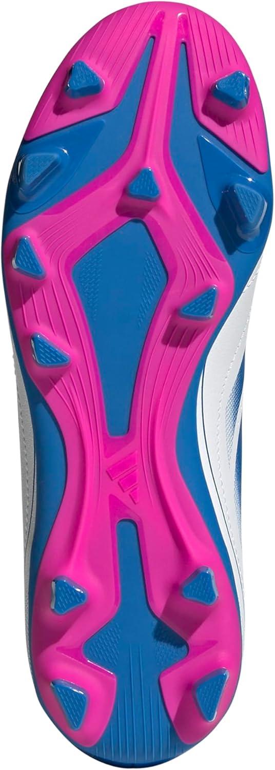 imageadidas UnisexChild Goletto Ix Firm Multi Ground SneakerWhiteBright RoyalTeam Shock Pink