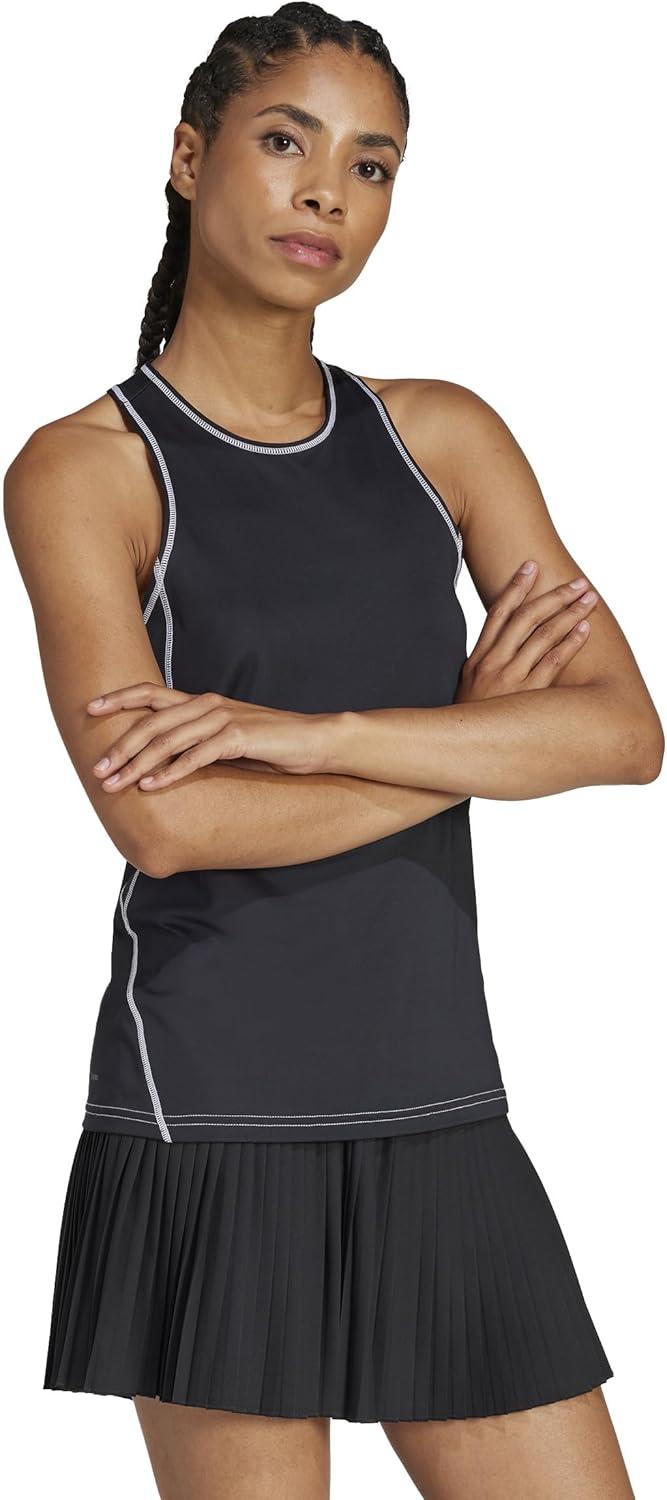 imageadidas Womens Club Tennis Climacool Tank TopBlack