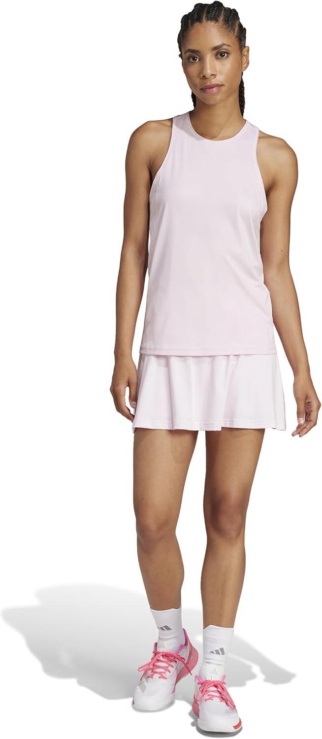 imageadidas Womens Club Tennis Climacool Tank TopClear Pink