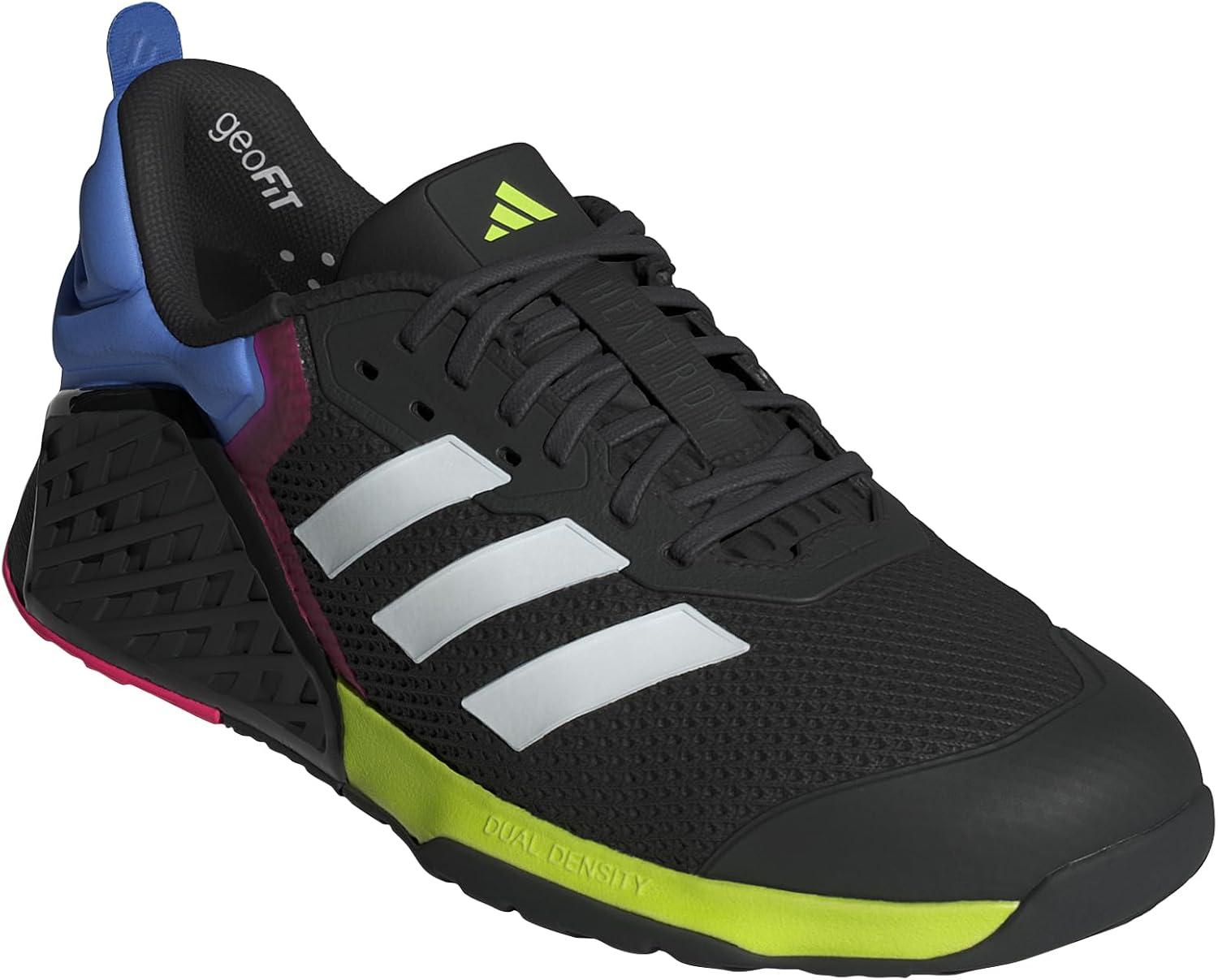 imageadidas Womens Dropset 3 TrainingBlackWhiteLucid Lemon