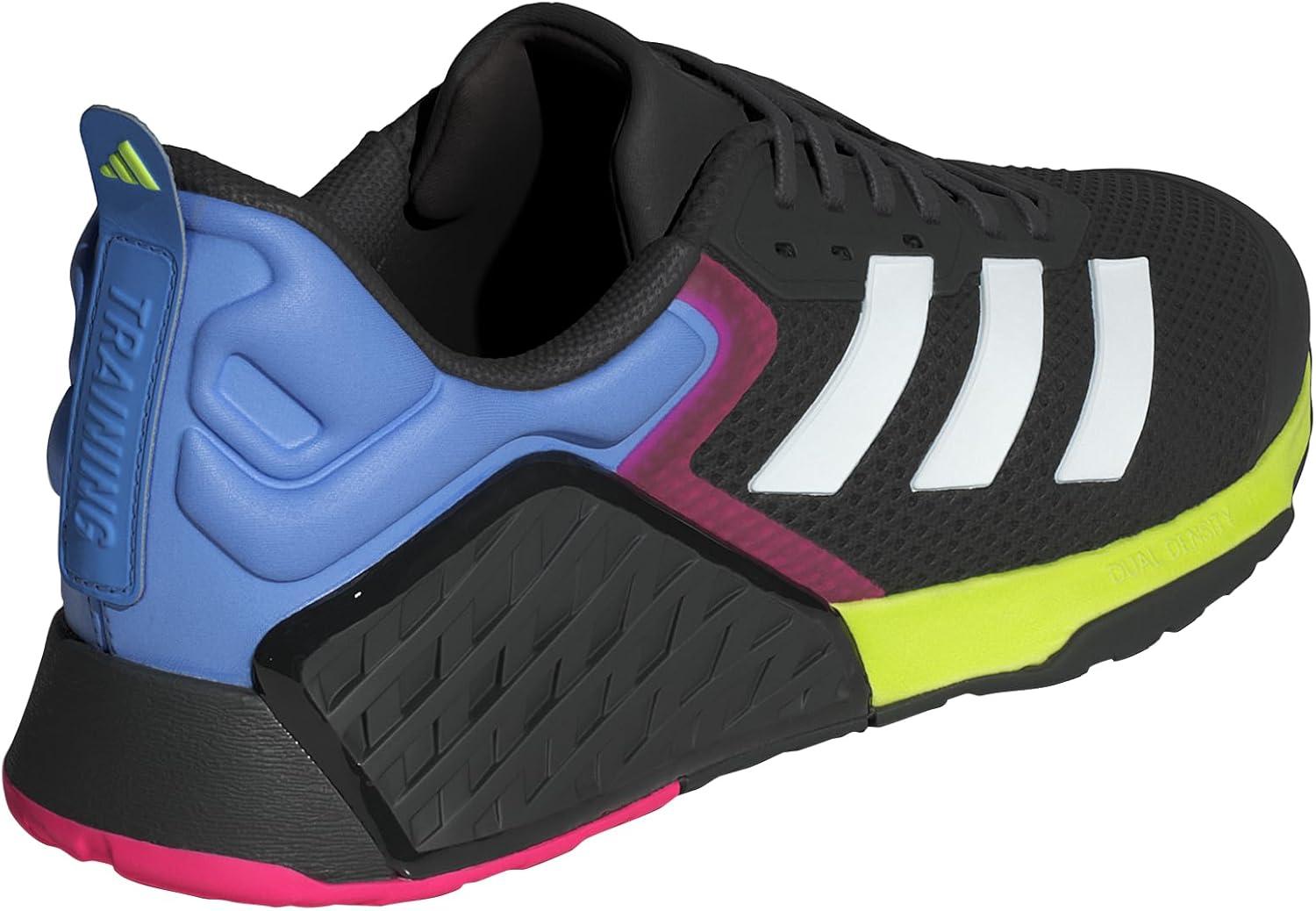 imageadidas Womens Dropset 3 TrainingBlackWhiteLucid Lemon