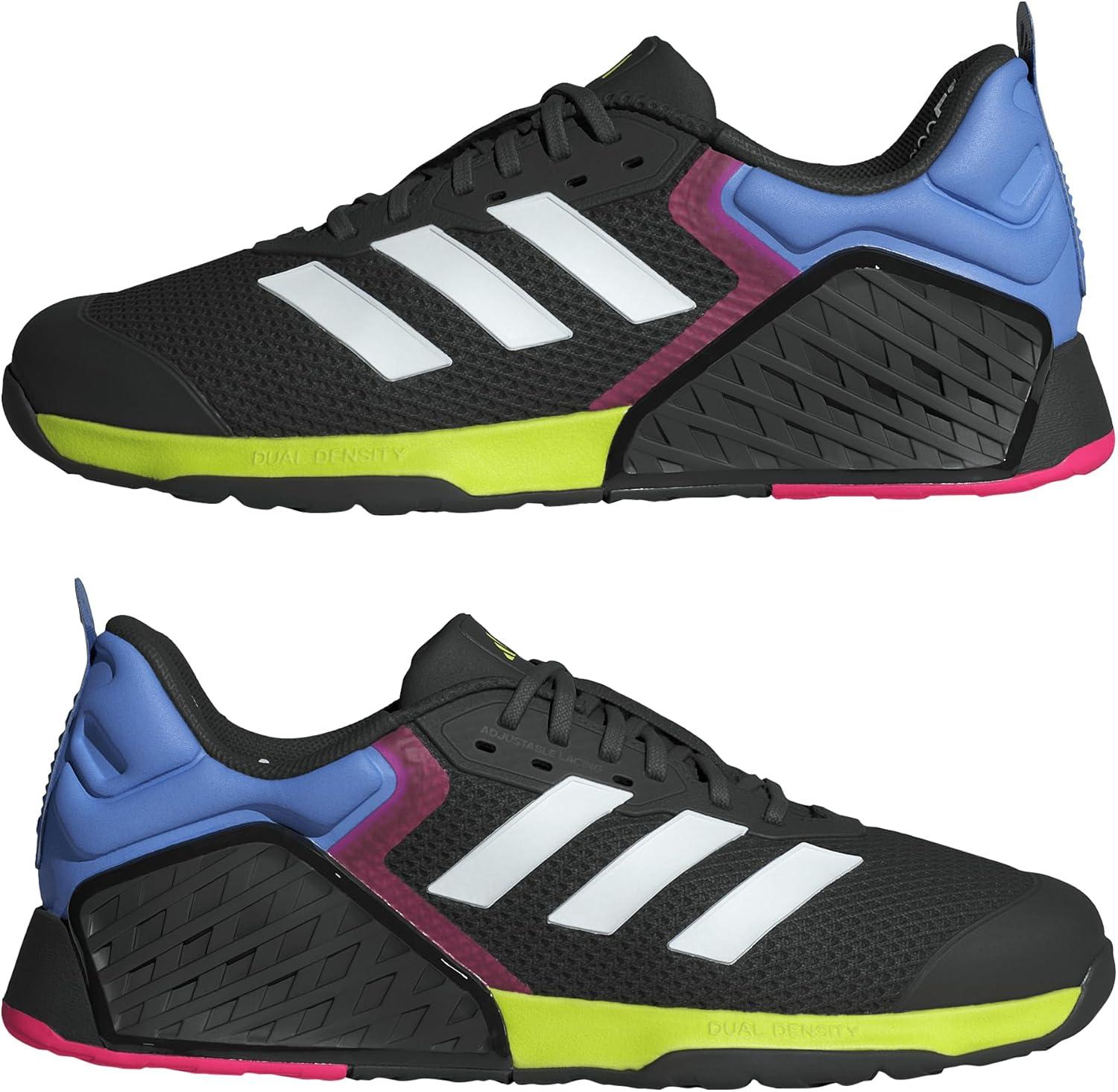 imageadidas Womens Dropset 3 TrainingBlackWhiteLucid Lemon