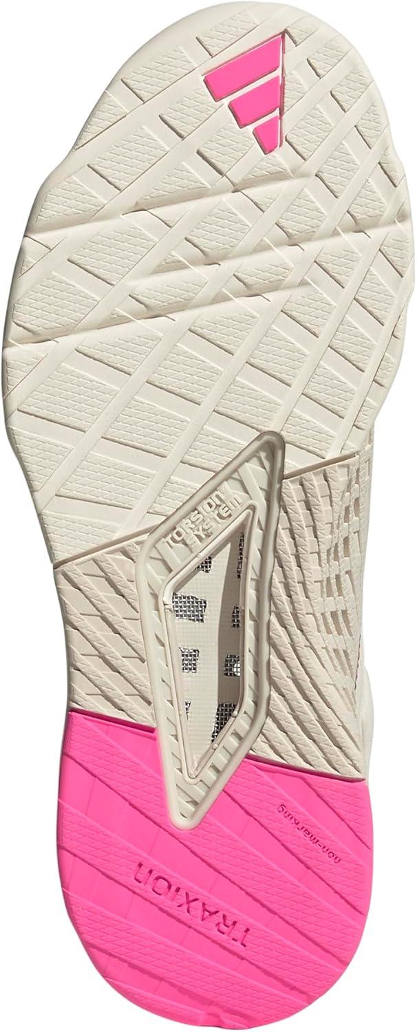 imageadidas Womens Dropset 3 TrainingChalk WhiteChalk WhiteLucid Pink