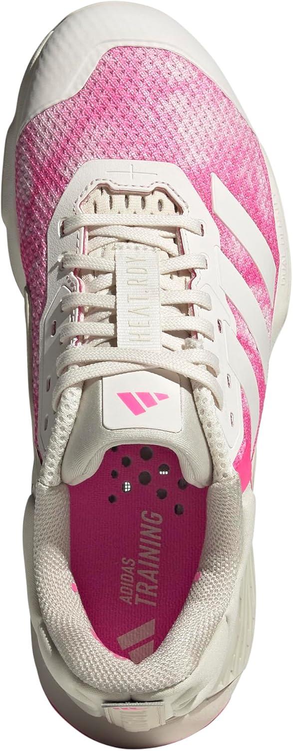 imageadidas Womens Dropset 3 TrainingChalk WhiteChalk WhiteLucid Pink