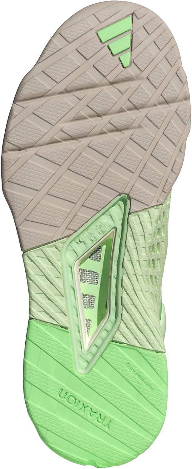 imageadidas Womens Dropset 3 TrainingHalo SilverSemi Green SparkLime Burst