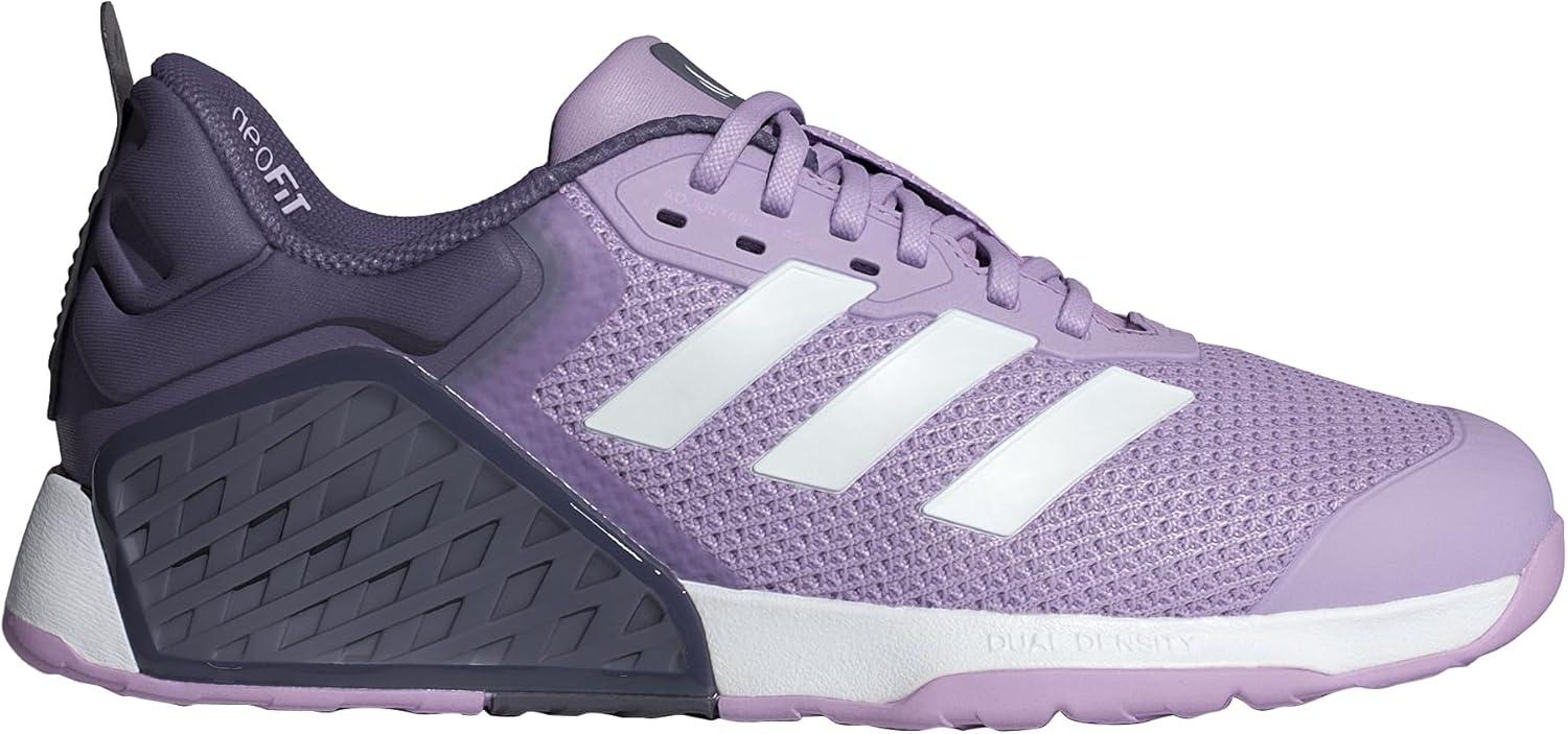 imageadidas Womens Dropset 3 TrainingPowder PlumWhitePreloved Violet