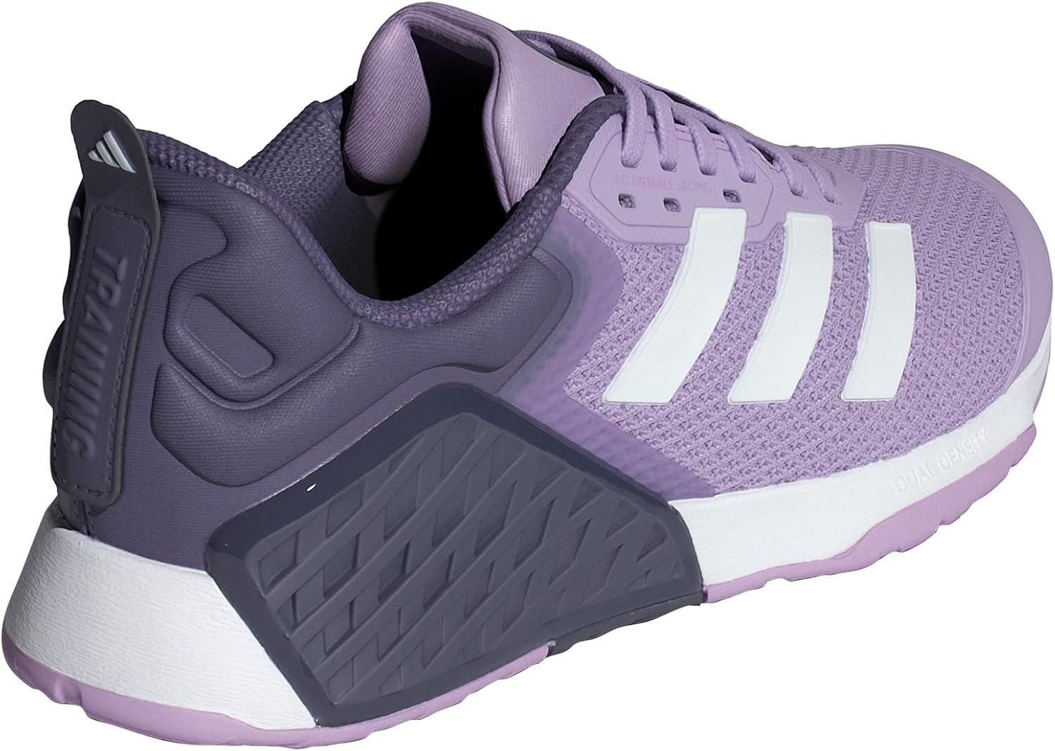 imageadidas Womens Dropset 3 TrainingPowder PlumWhitePreloved Violet