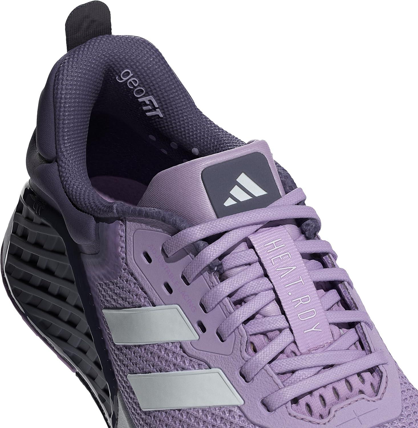 imageadidas Womens Dropset 3 TrainingPowder PlumWhitePreloved Violet