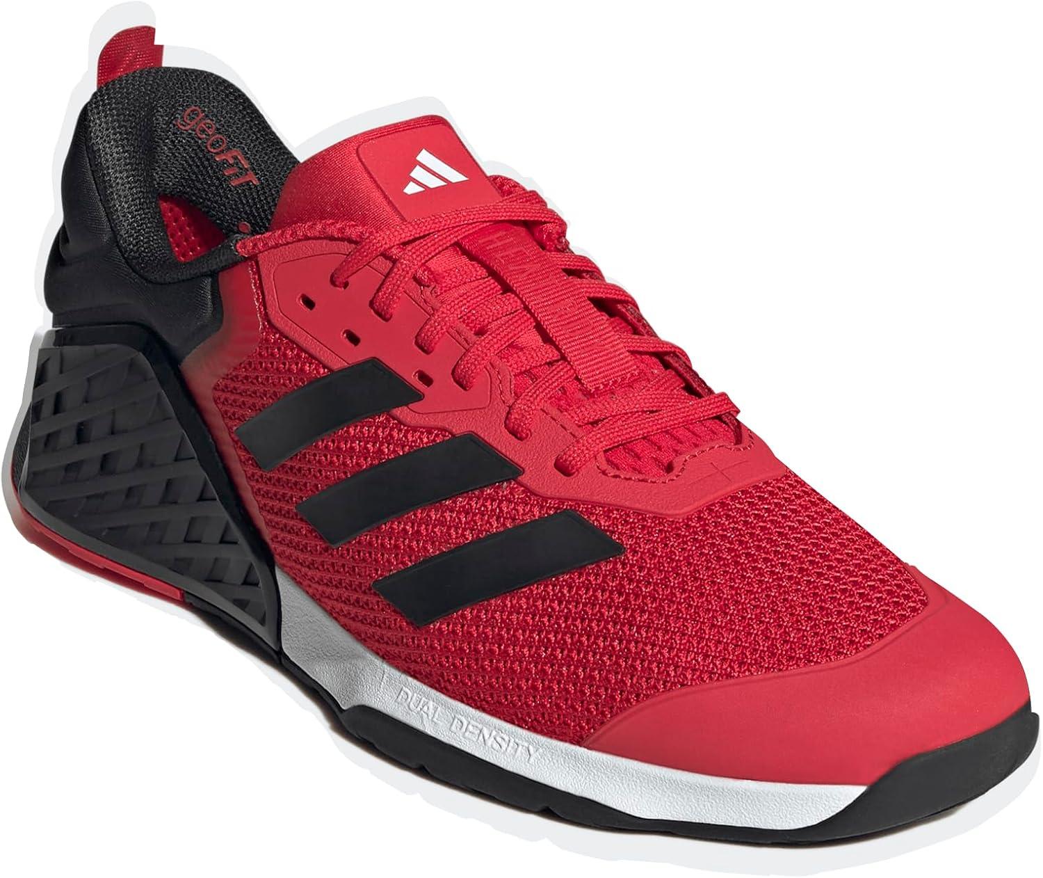 imageadidas Womens Dropset 3 TrainingPure RubyBlackWhite