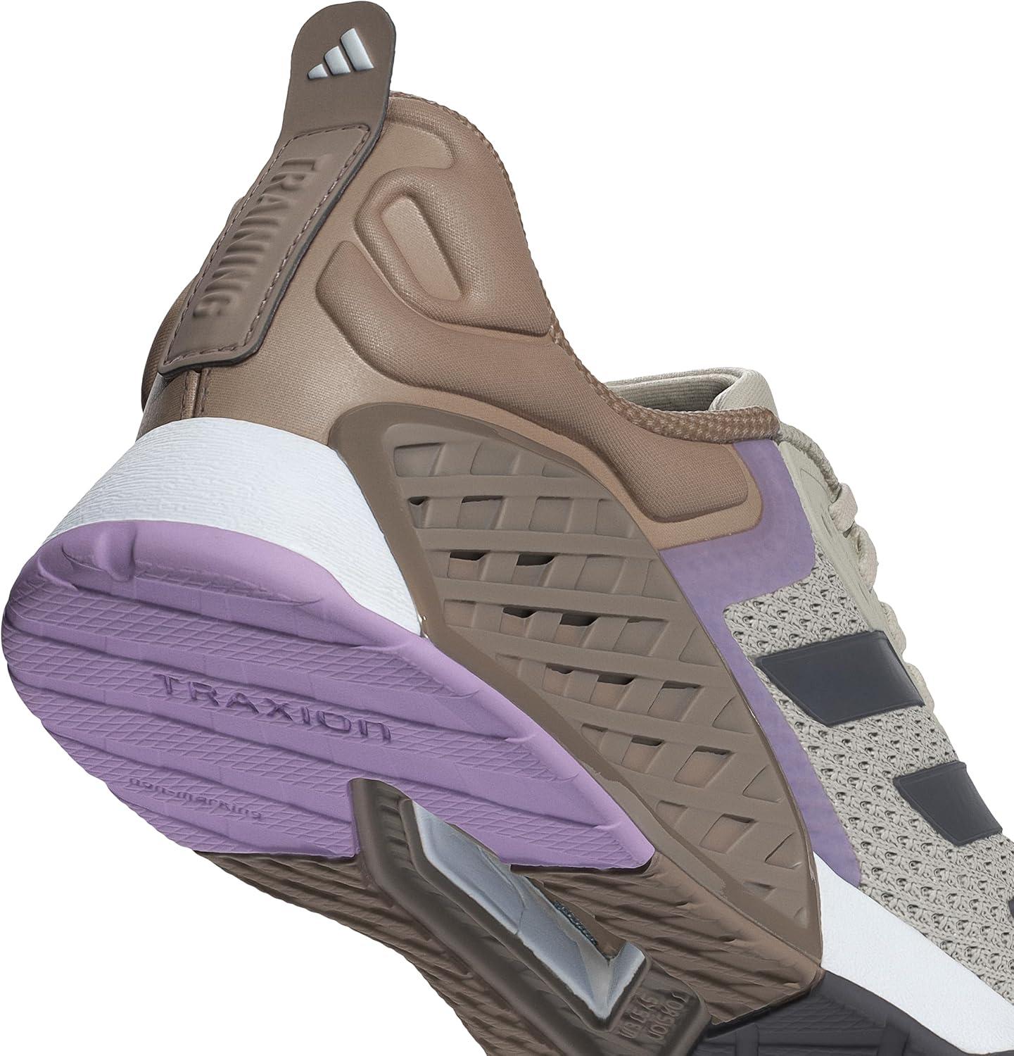 imageadidas Womens Dropset 3 TrainingWonder AluminaGrey StrataPowder Plum