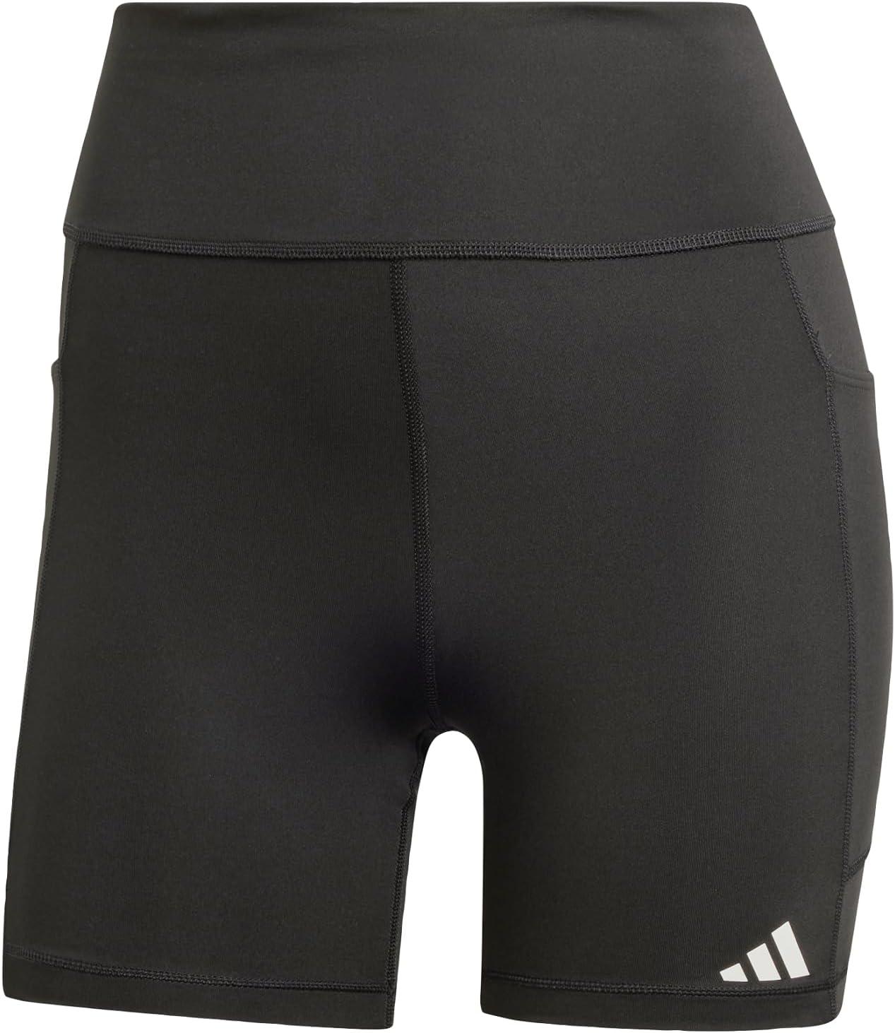 imageadidas Womens Own The Run Short LeggingsBlack