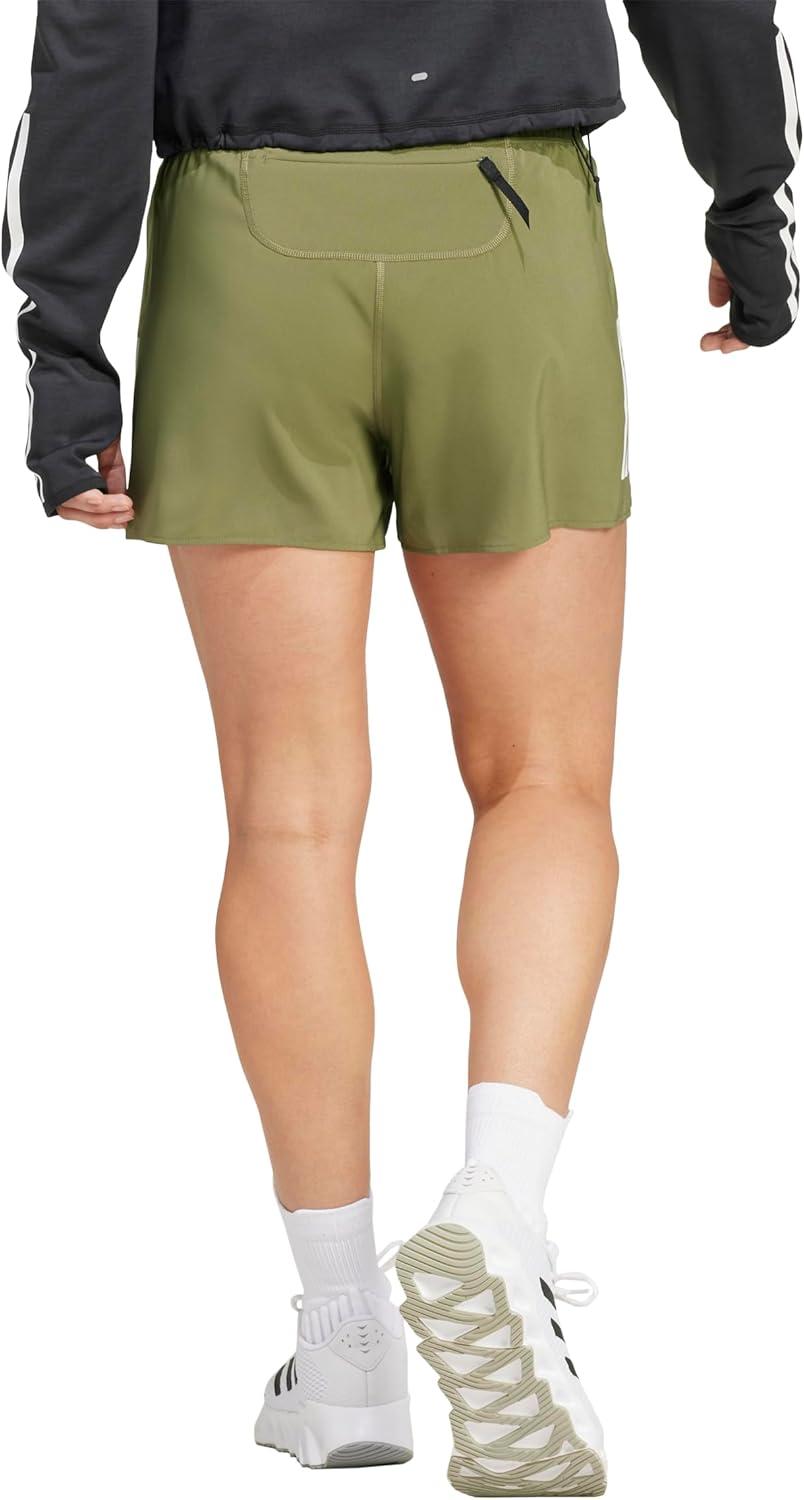 imageadidas Womens Own The Run ShortsOlive Strata