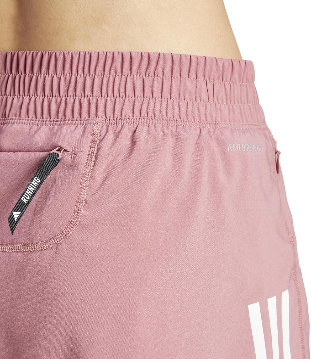 imageadidas Womens Own The Run ShortsPreloved Crimson
