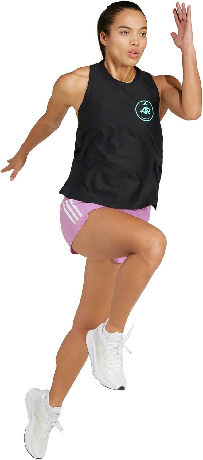 imageadidas Womens Own The Run ShortsPreloved Purple