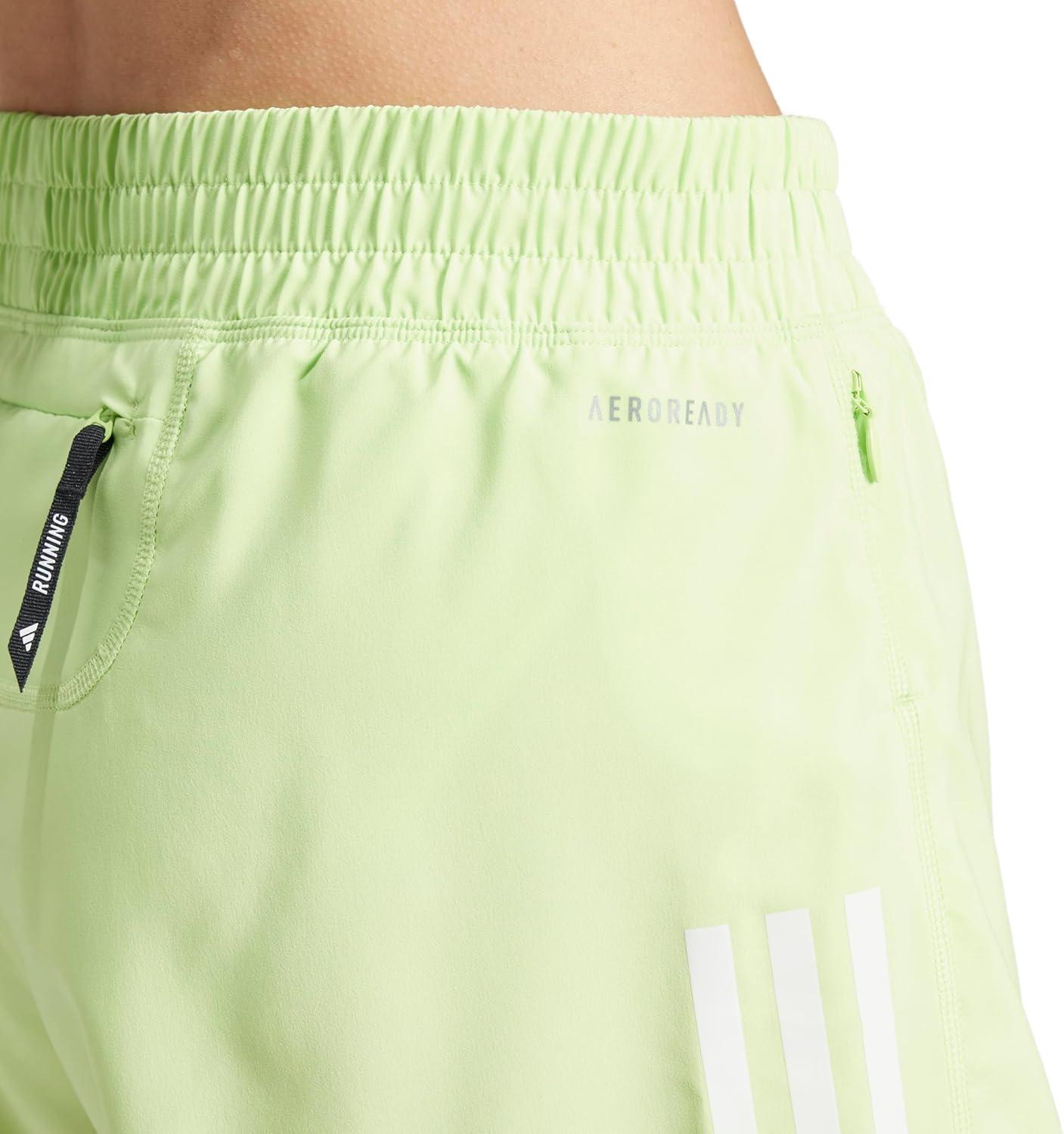 imageadidas Womens Own The Run ShortsPulse Lime