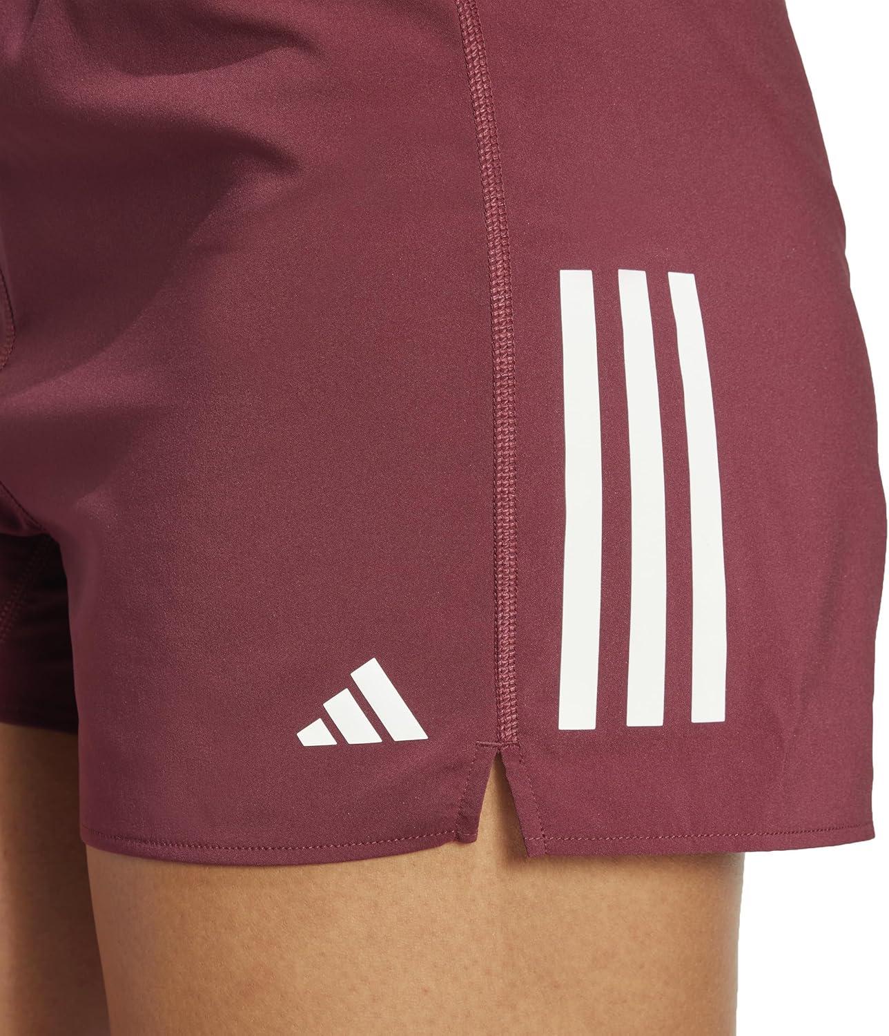 imageadidas Womens Own The Run ShortsShadow Red