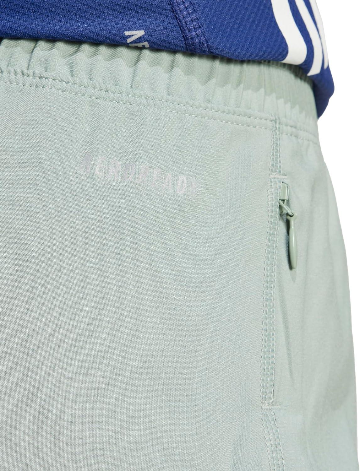 imageadidas Womens Own The Run ShortsSilver Green