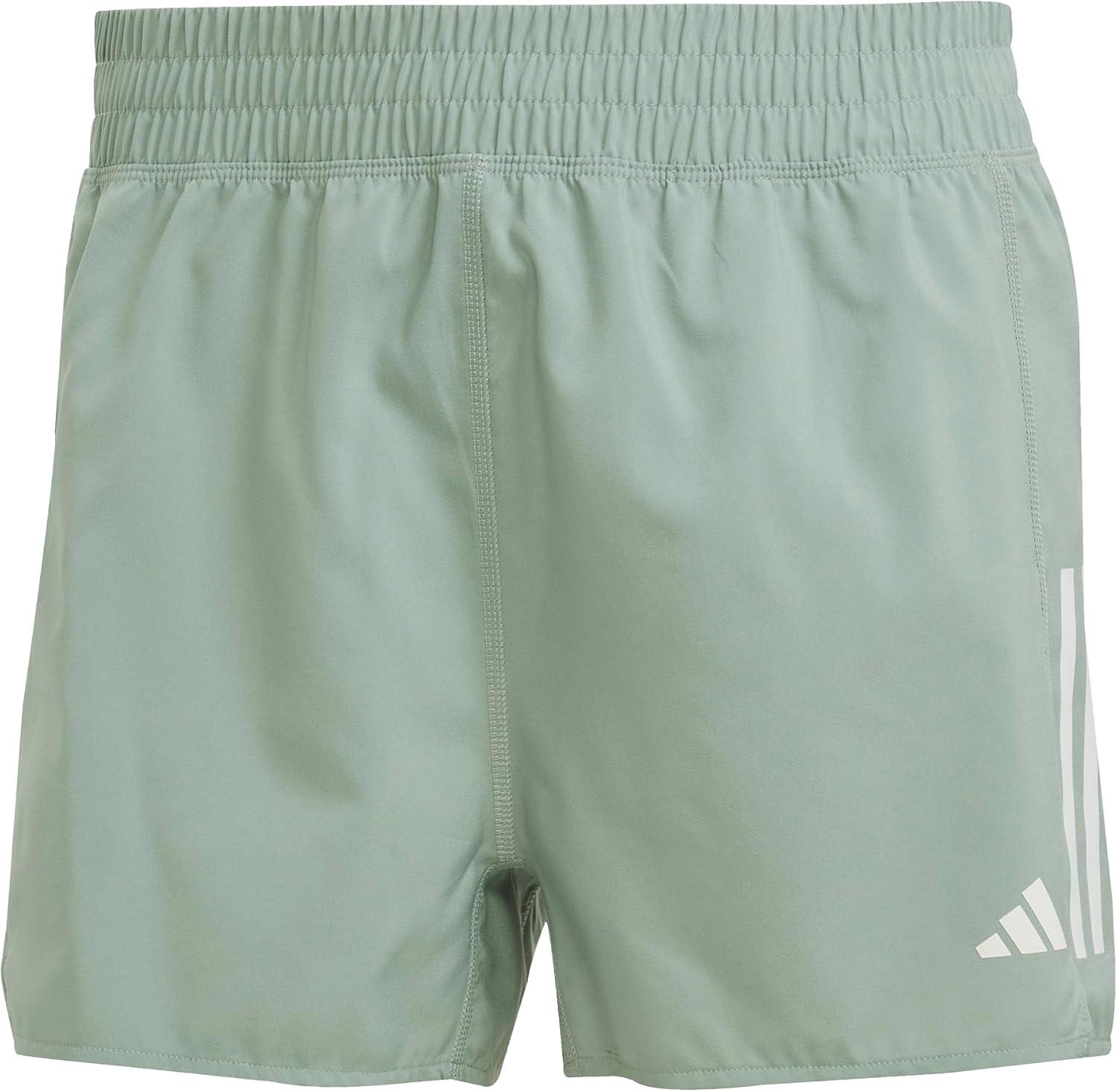 imageadidas Womens Own The Run ShortsSilver Green