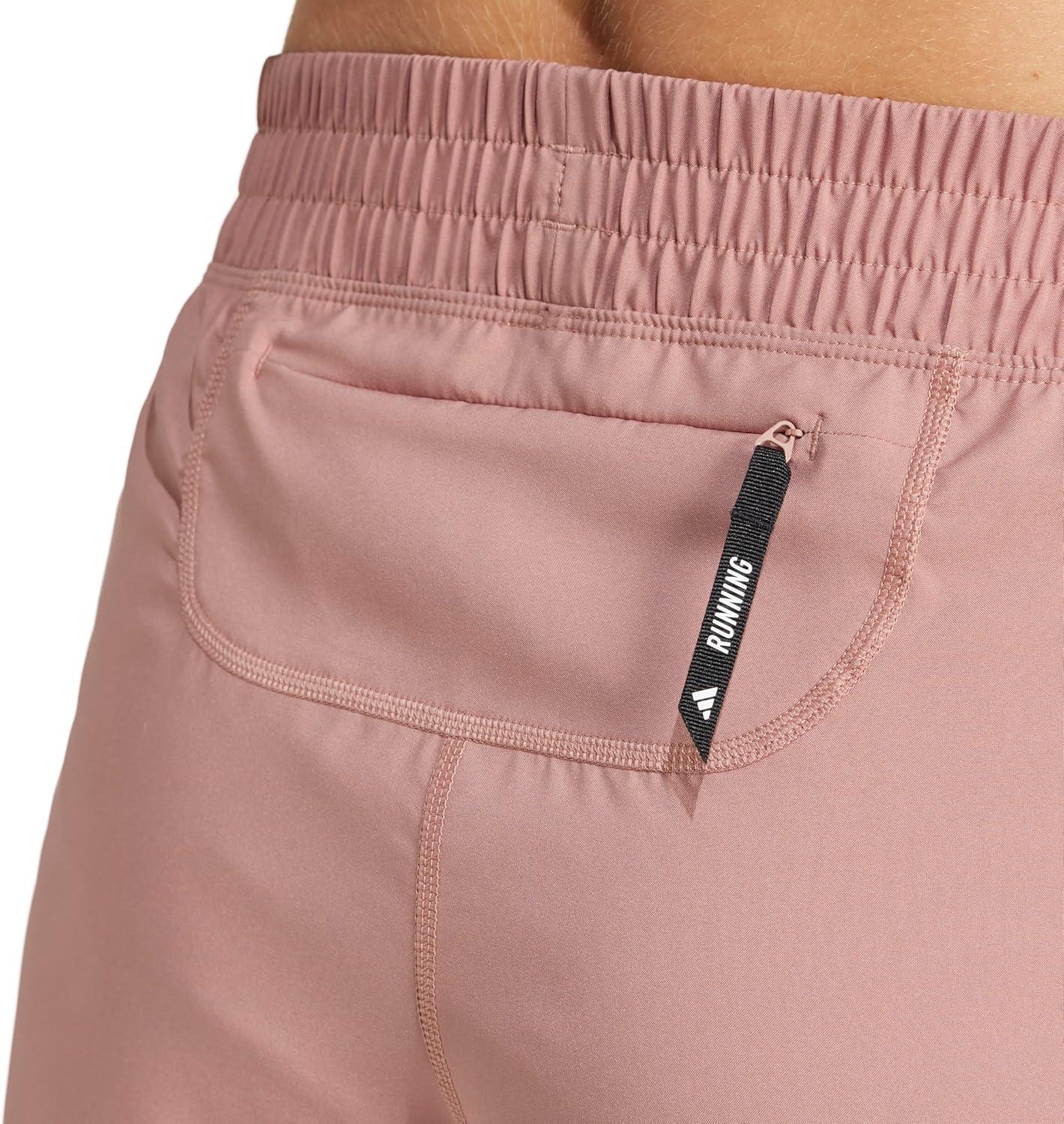 imageadidas Womens Own The Run ShortsWarm Clay