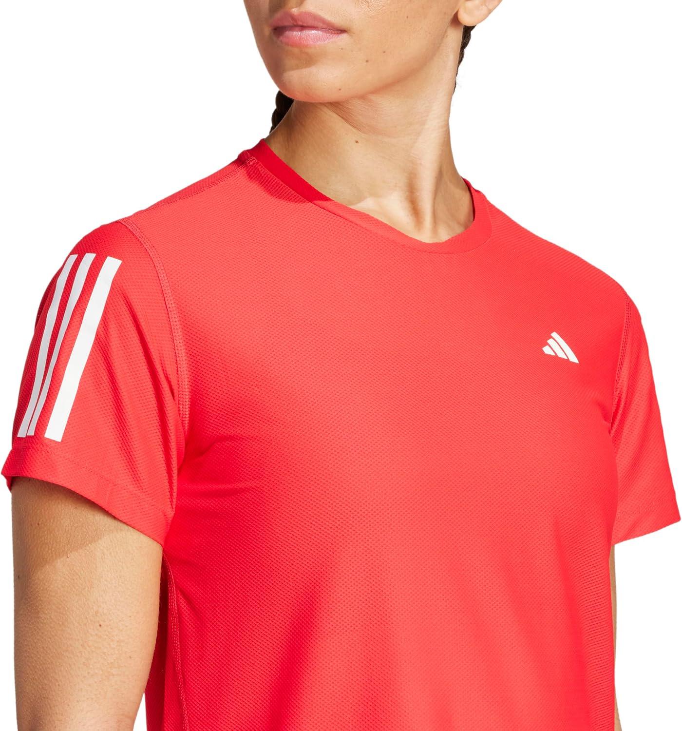 imageadidas Womens Own The Run TShirtPure Ruby