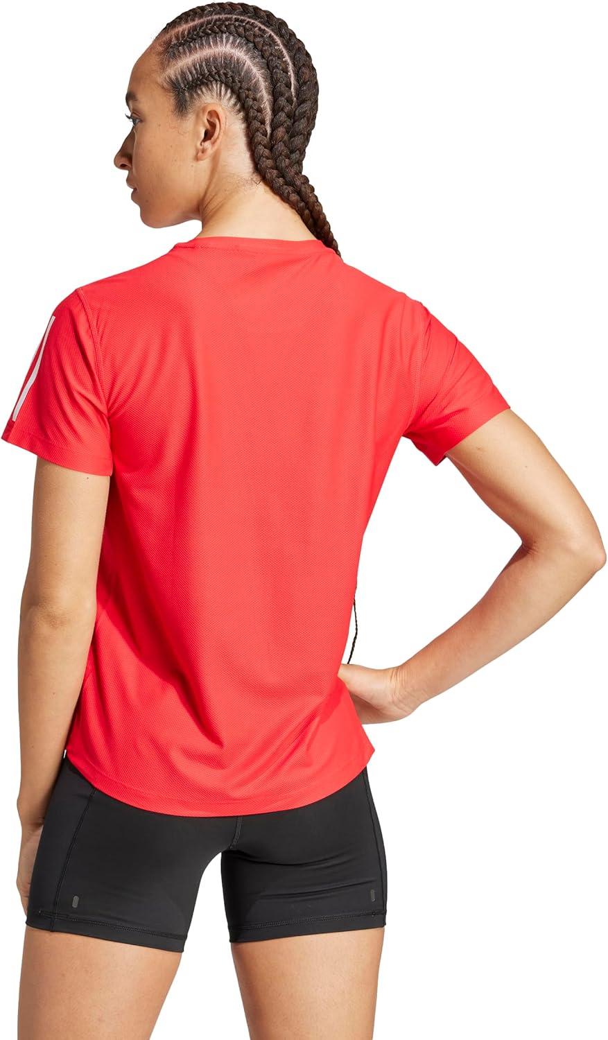 imageadidas Womens Own The Run TShirtPure Ruby