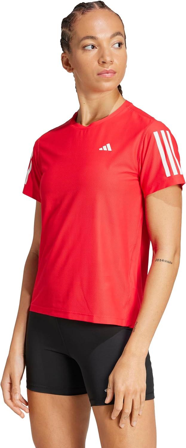 imageadidas Womens Own The Run TShirtPure Ruby
