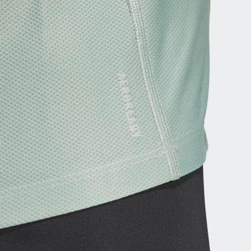 imageadidas Womens Own The Run TShirtSilver Green
