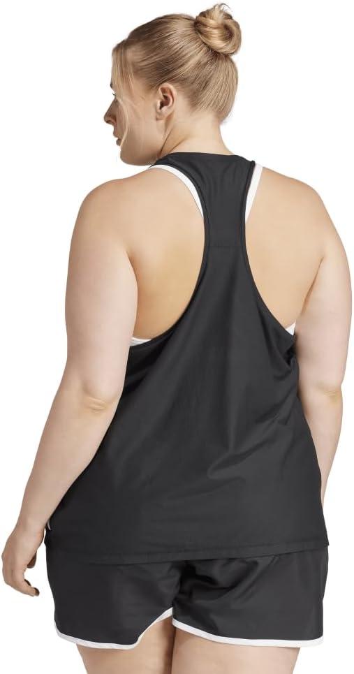 imageadidas Womens Plus Size Own The Run Tank TopBlack
