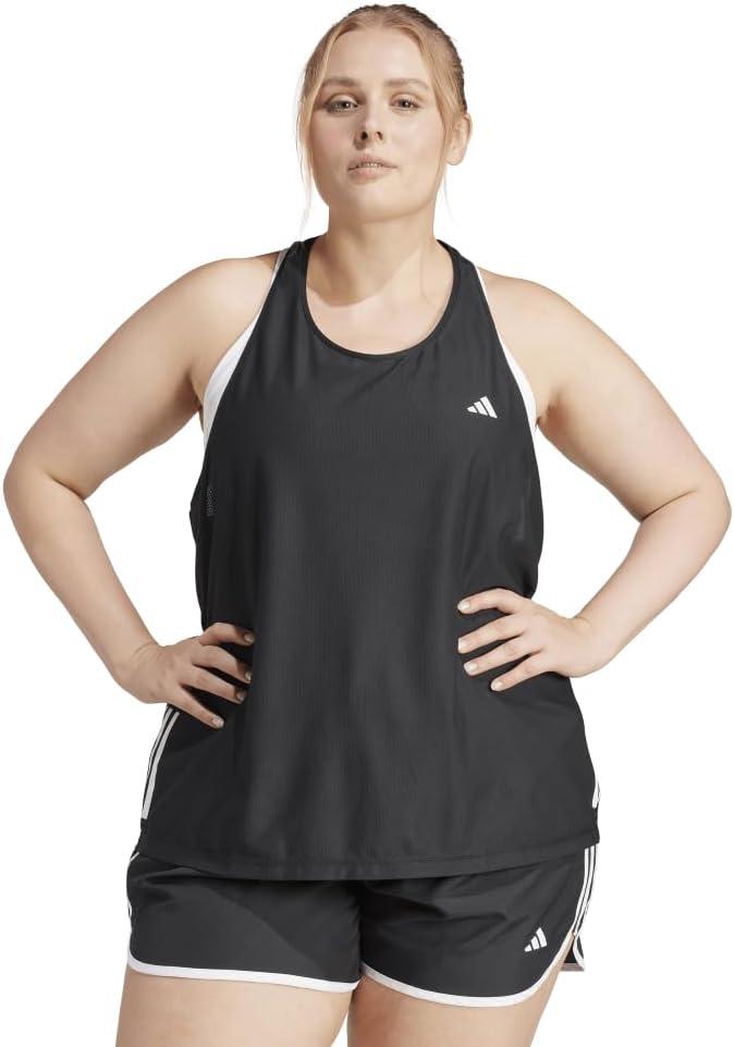 imageadidas Womens Plus Size Own The Run Tank TopBlack