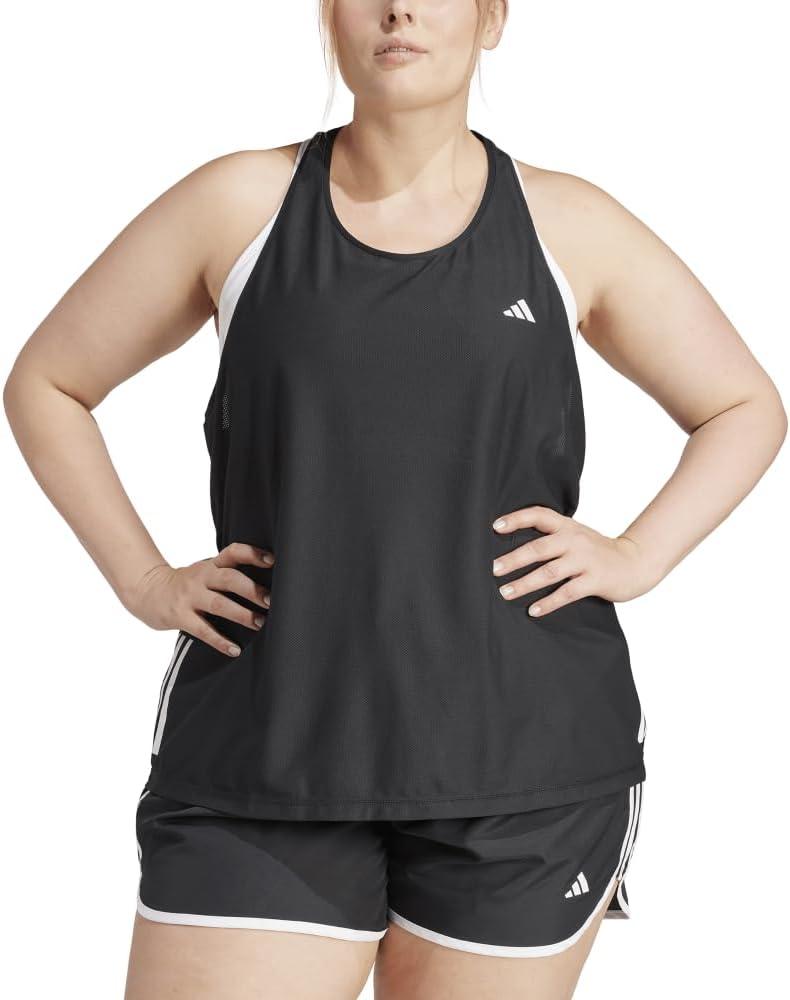 imageadidas Womens Plus Size Own The Run Tank TopBlack
