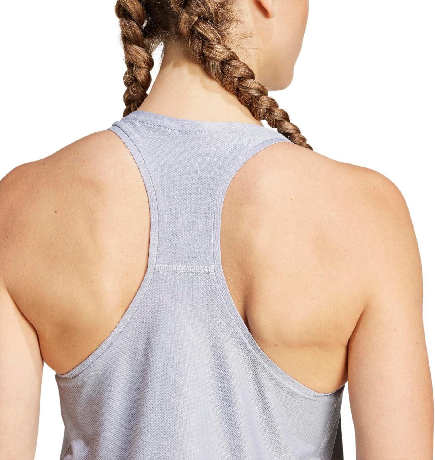 imageadidas Womens Plus Size Own The Run Tank TopHalo SilverHalo Silver