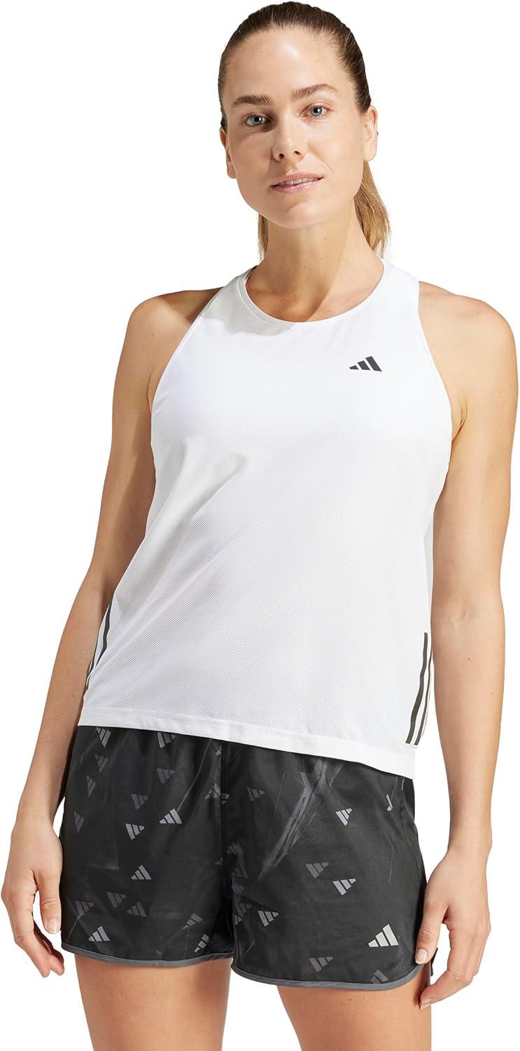 imageadidas Womens Plus Size Own The Run Tank TopWhite