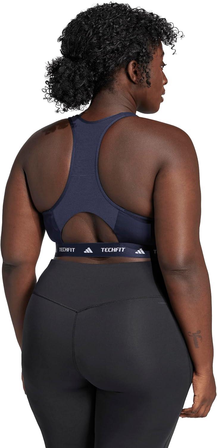 imageadidas Womens Plus Size Powerreact Techfit Training BraInk