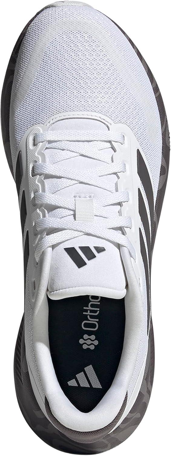 imageadidas Womens Run Falcon 5 SneakersWhiteGrey StrataCore Black