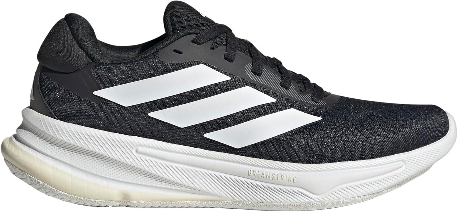 imageadidas Womens Supernova Ease Running SneakerBlackWhiteCharcoal