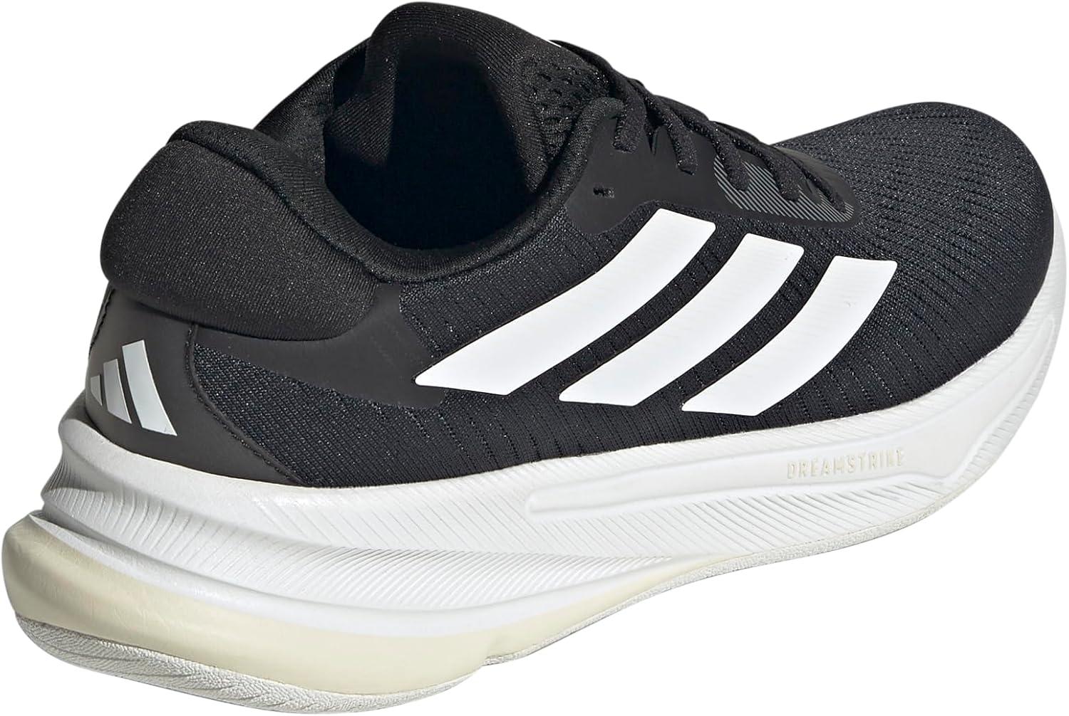 imageadidas Womens Supernova Ease Running SneakerBlackWhiteCharcoal