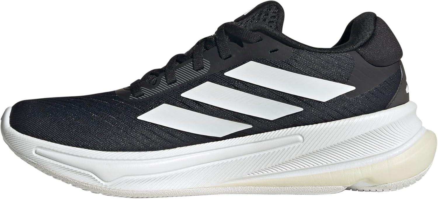 imageadidas Womens Supernova Ease Running SneakerBlackWhiteCharcoal